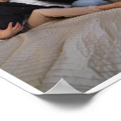 Personalisierte 3-FamilienfotoCollage Poster (Ecke)