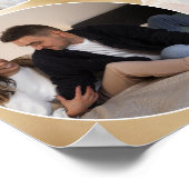 Personalisierte 3-FamilienfotoCollage Poster (Ecke)