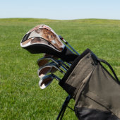 Personalisierte 3-Foto-Collage Schwarze Mutter Est Golf Headcover (In SItu)