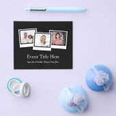 Personalisierte 3-Foto-Snapshot-Frames mit benutze Flyer (Einzeln)