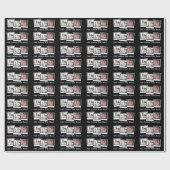 Personalisierte 3-Foto-Snapshot-Frames mit benutze Geschenkpapier (Flach)