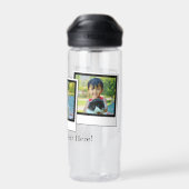 Personalisierte 3-Foto-Snapshot-Frames mit benutze Trinkflasche (Rückseite)