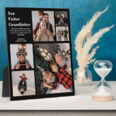 Personalisierte 3 Generationen | 6 FOTO Fotoplatte (Seite)