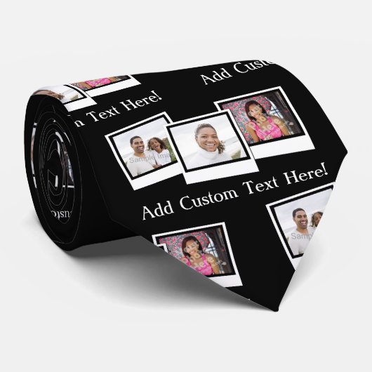 Personalisierte 3 krawatte (Gerollt)