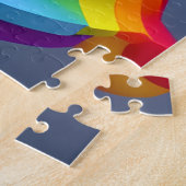 Personalisierte 3D-Regenbogen- und Einhornkids Puzzle (Seite)