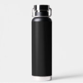 Personalisierte 3D-Rose Trinkflasche (Rückseite)