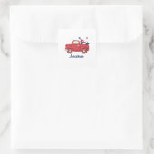 Personalisierte 4. Juli Pick Up Aufkleber (Tasche)