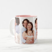 Personalisierte 4 zweifarbige tasse (Vorderseite Links)