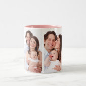 Personalisierte 4 zweifarbige tasse (Mittel)