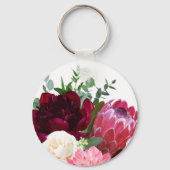 Personalisierte 50. Ehepaare Hochzeit Jahrestag Schlüsselanhänger (Rückseite)