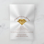 Personalisierte 50. Jahrestags-Karten oder Karte (Innenseite)