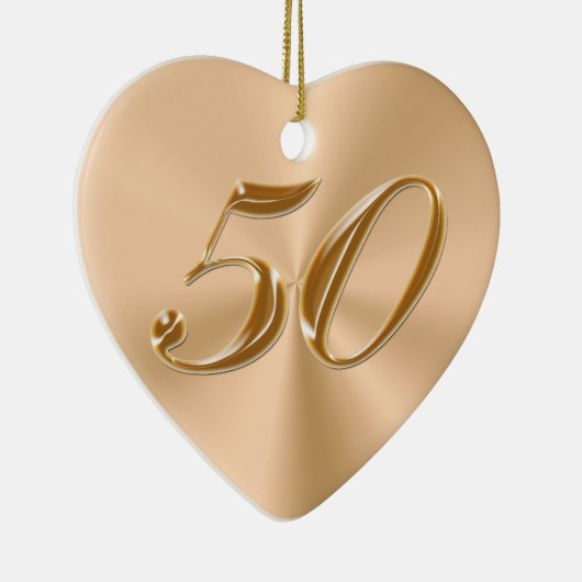 Personalisierte 50. keramikornament (Rechts)