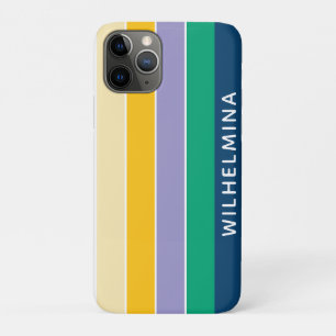 Personalisierte 5 farbige Linien Case-Mate iPhone Hülle
