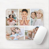 Personalisierte 5-Foto-Collage Mousepad (Mit Mouse)