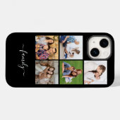 Personalisierte 5-Fotocollage-Produktfamilie, benu Case-Mate iPhone Hülle (Rückseite (Horizontal))