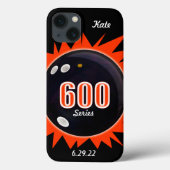 Personalisierte 600 Bowling-Serie, Handy-Fall Case-Mate iPhone Hülle (Rückseite)