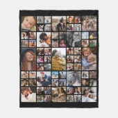 Personalisierte 65 Fotomontage Fleece Blanket (Vorderseite)