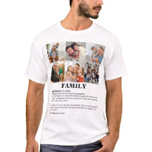 Personalisierte 6-Foto-Collage Familien-Definition