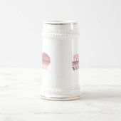 Personalisierte 70 Vintage Geburtstagsparty Bierglas (Mittel)