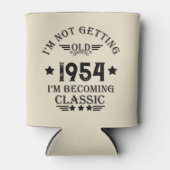 Personalisierte 70 Vintage Geburtstagsparty Dosenkühler (Vorderseite)