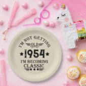 Personalisierte 70 Vintage Geburtstagsparty Pappteller (Party)