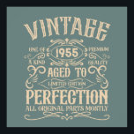 Personalisierte 70 Vintage Geburtstagsparty Poster<br><div class="desc">Machen Sie Ihren Geburtstag mit diesem einzigartigen Design zu einem besonderen Erlebnis. Fügen Sie Ihrer Geburtstagsfeier eine Touch eleganter Eleganz hinzu mit unseren exquisiten, einzigartigen Designs. Diese Grafiken verleihen jedem Produkt Raffinesse und Originalität und schaffen so ein unvergessliches und stilvolles Geschenk. Sie sind perfekt für diejenigen, die eine Touch zeitlosen...</div>