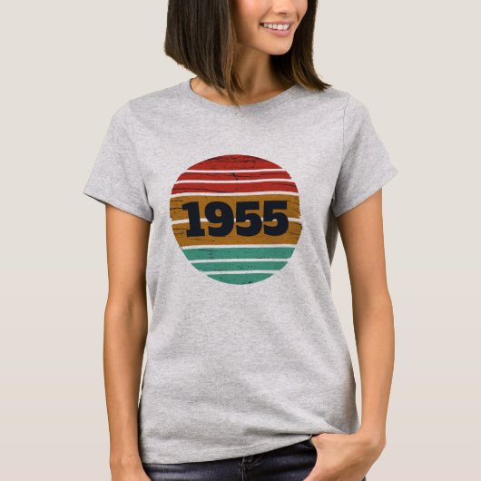 Personalisierte 70 Vintage Geburtstagsparty T-Shirt (Vorderseite)