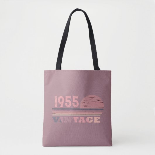 Personalisierte 70 Vintage Geburtstagsparty Tasche (Vorderseite)