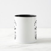 Personalisierte 70 Vintage Geburtstagsparty Tasse (Zentrum)