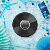 Personalisierte 78 Vinyl-Schallplatten-Design-Papi Pappteller (Party)