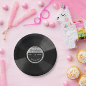 Personalisierte 78 Vinyl-Schallplatten-Design-Papi Pappteller (Party)