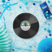 Personalisierte 78 Vinyl-Schallplatten-Design-Papi Pappteller (Party)