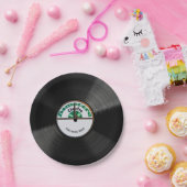 Personalisierte 78 Vinyl-Schallplatten-Design-Papi Pappteller (Party)