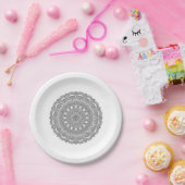 Personalisierte 7" Rundpapierplatte Pappteller (Party)