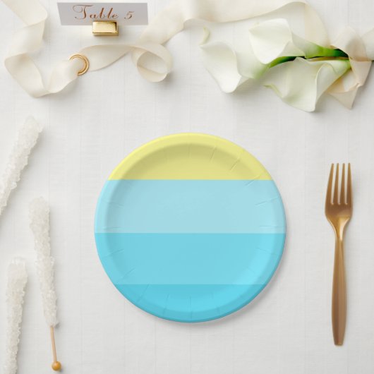 Personalisierte 7" Rundpapierplatte Pappteller (Hochzeit)