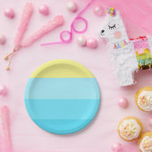 Personalisierte 7" Rundpapierplatte Pappteller (Party)