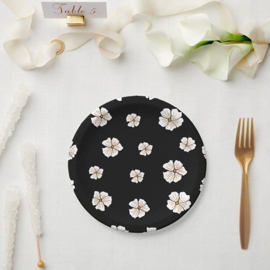 Personalisierte 7" Rundpapierplatte Pappteller (Hochzeit)