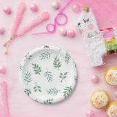 Personalisierte 7" Rundpapierplatte Pappteller (Party)