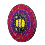 Personalisierte 800er-Serie in Bowling, Dart Board Dartscheibe (Vorderseite rechts)