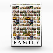 Personalisierte 80-FotoCollage Fotoblock (Vorderseite)