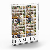 Personalisierte 80-FotoCollage Fotoblock (Links)