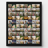 Personalisierte 80-FotoCollage Fotoplatte (Vorderseite)