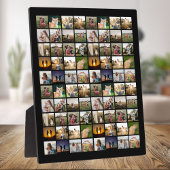 Personalisierte 80-FotoCollage Fotoplatte