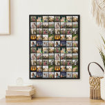 Personalisierte 80-FotoCollage Künstlicher Leinwanddruck<br><div class="desc">Erstellen Sie Ihre eigenen Personalisierten 80 Collage Imitate Canvas Print</div>