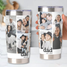 Personalisierte 8-Foto-Collage Dad