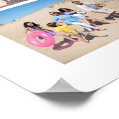 Personalisierte 8-Foto-Collage Poster (Ecke)