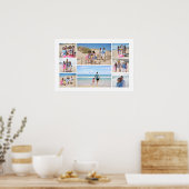 Personalisierte 8-Foto-Collage Poster (Küche)