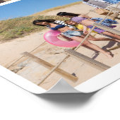 Personalisierte 8-Foto-Collage Poster (Ecke)