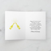 Personalisierte 8. Jubiläumskarte für mehrmaliges Karte (Innenseite)