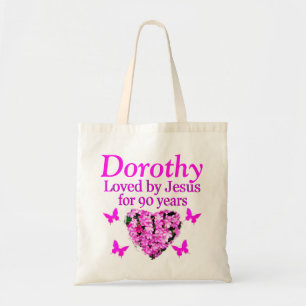PERSONALISIERTE 90. GEBURTSTAG CHRISTLICHE TASCHE